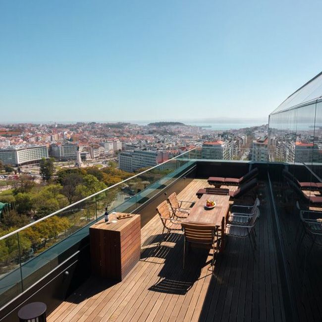 InterContinental Lisbon terrace